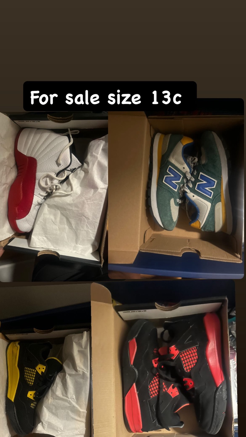 Kids Shoes Size 13c
