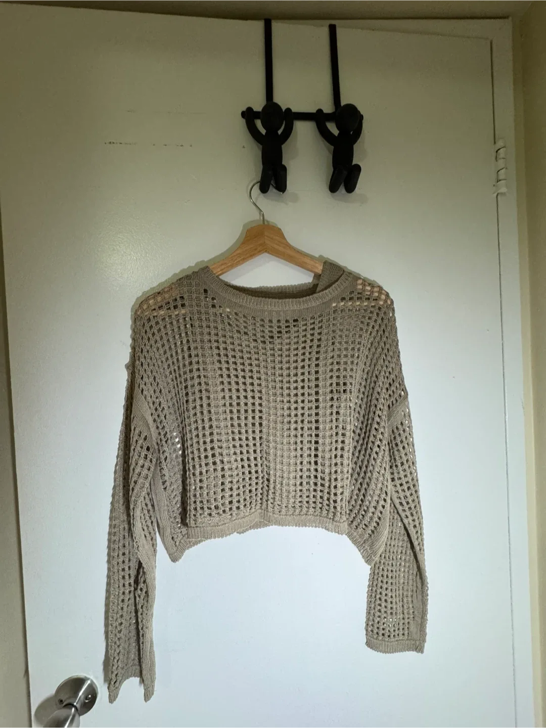 Cropped Knit Sweater thumbnail