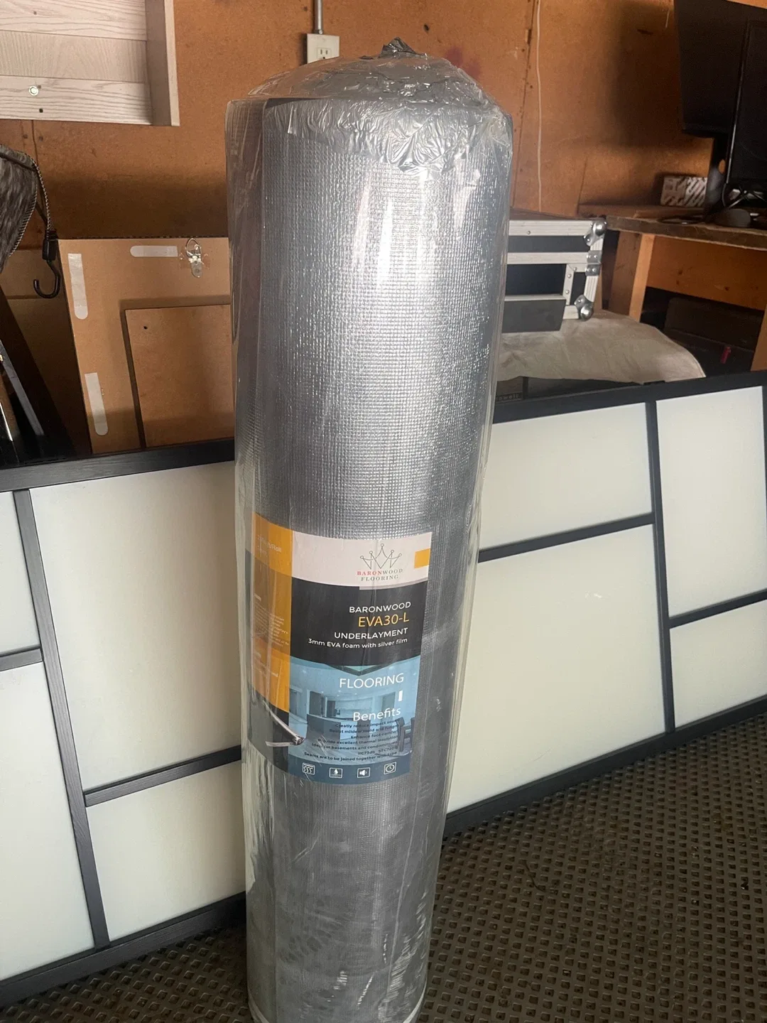 Baronwood Flooring Underlayment EVA30-L, 200 sqft/Roll thumbnail
