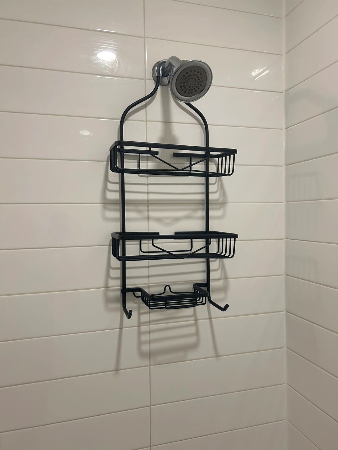 Black Shower Caddy
