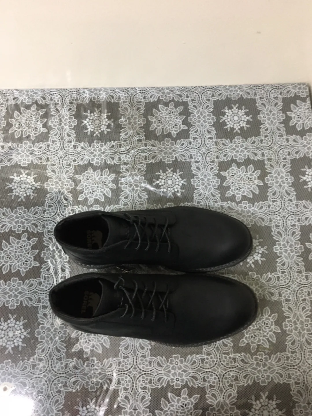 Sorel Black Leather Ankle Boots Size 10 image indicator(4)