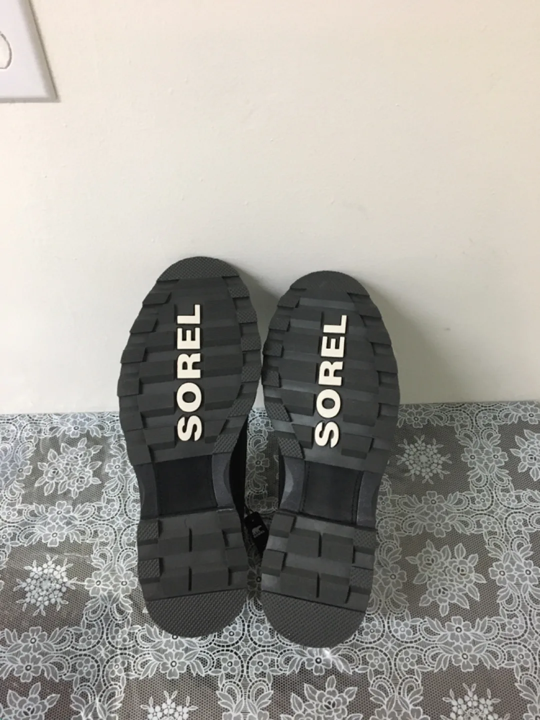 Sorel Black Leather Ankle Boots Size 10 image indicator(5)