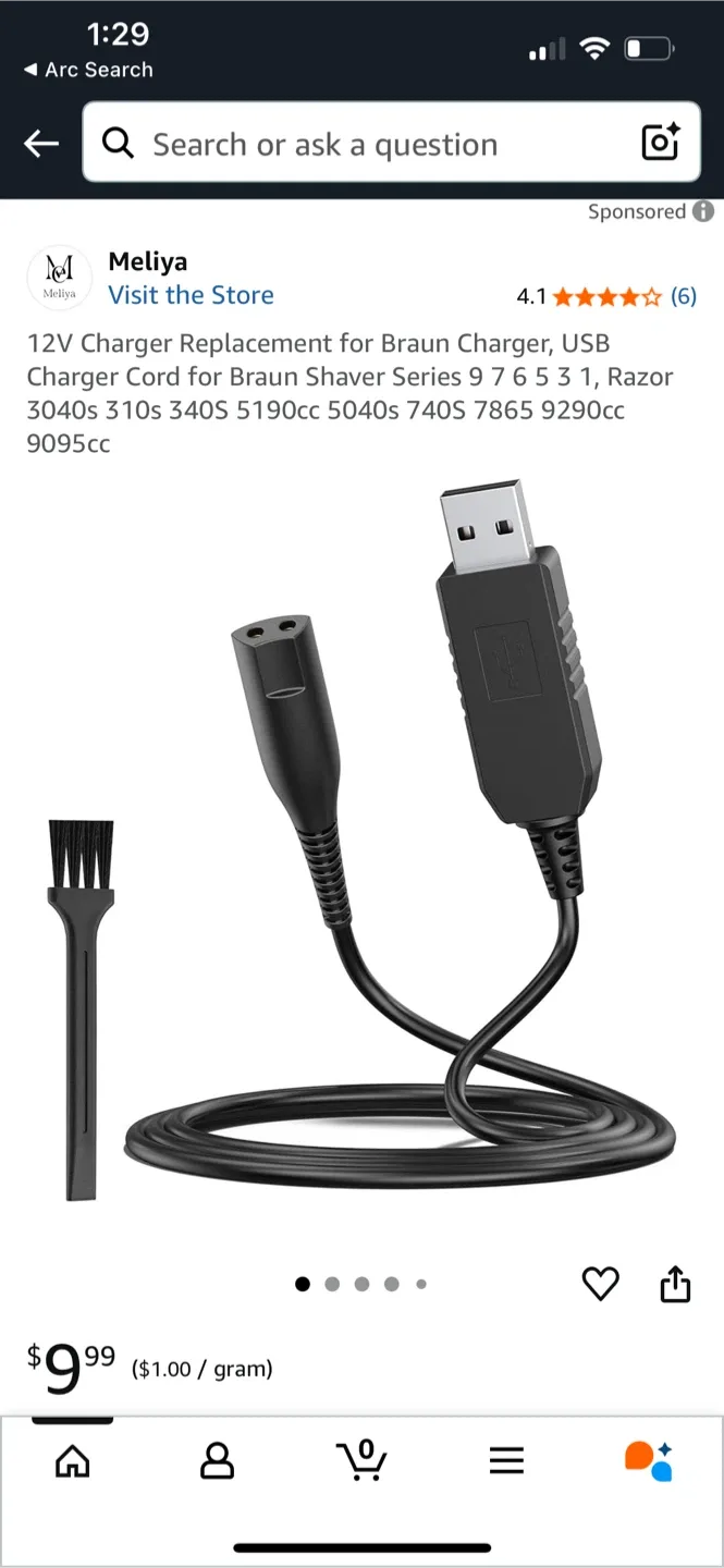 Braun S3 3010s Wireless Shaver 🥕 image indicator(4)