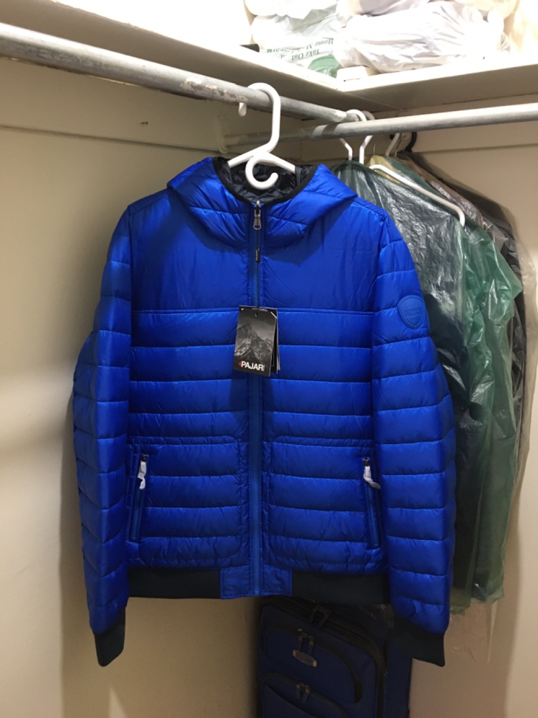 Pajar Maxwell Puffer Jacket - Atlantic Blue, Size L