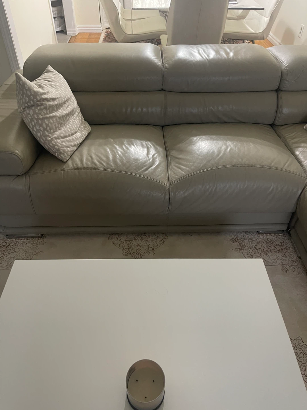 Leather Sectional Sofa - Some Wear - photo 2