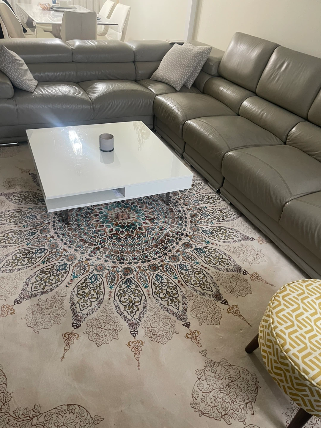 Leather Sectional Sofa - Some Wear - photo 4