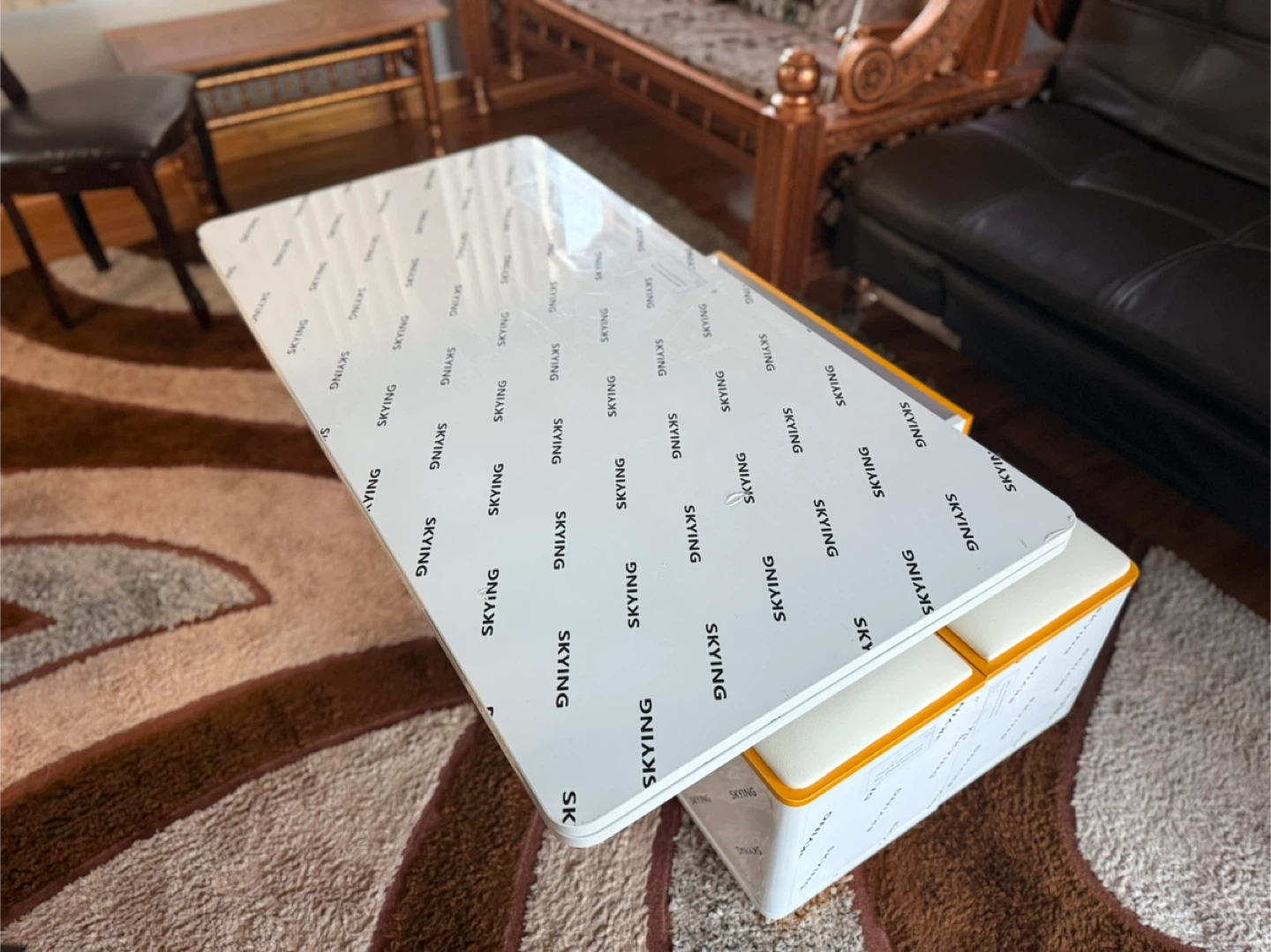 Skying Lift Top Coffee Table with Hidden Storage - photo 3