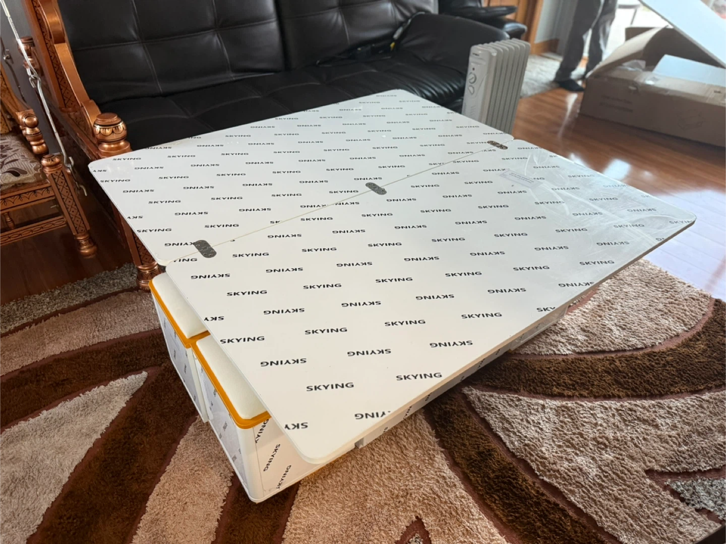 Skying Lift Top Coffee Table with Hidden Storage - photo 5