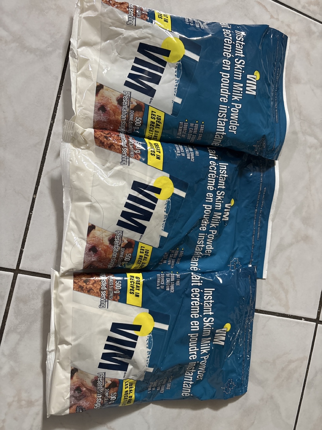 VIM Instant Skim Milk Powder 500g