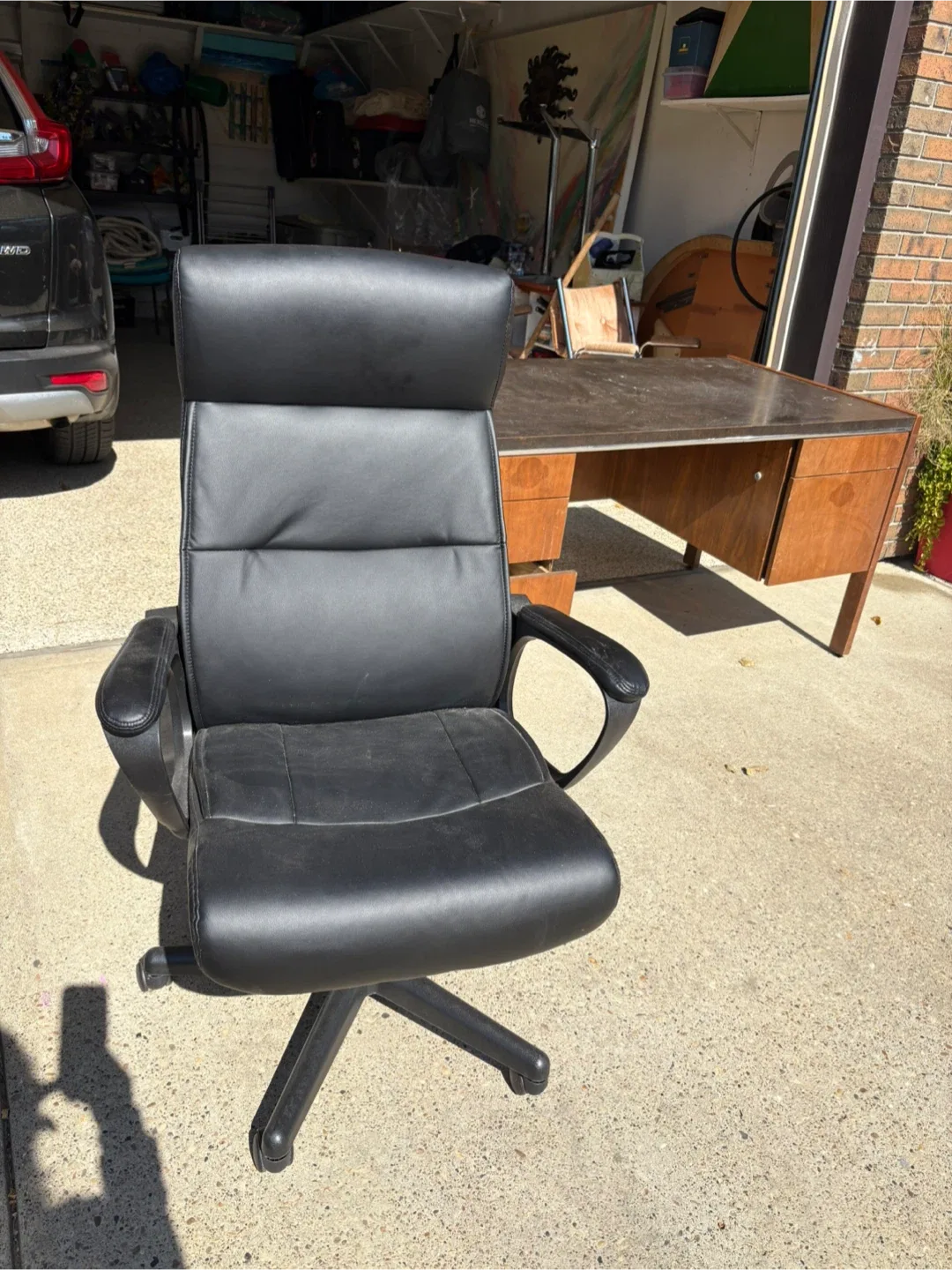 Vintage Wood Desk - Office Furniture image indicator(3)