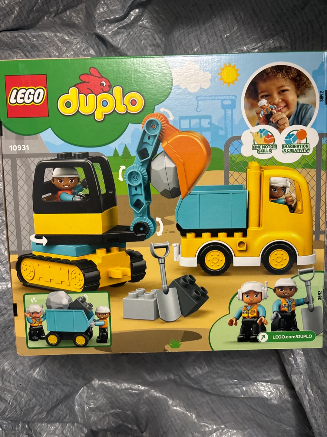 LEGO Duplo 10931 Truck & Tracked Excavator - photo 2