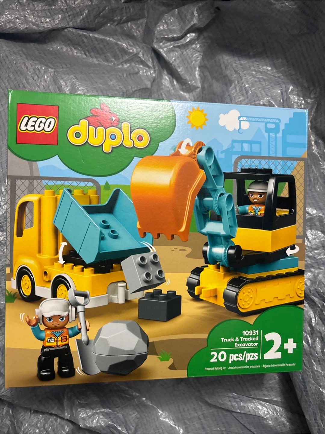 LEGO Duplo 10931 Truck & Tracked Excavator