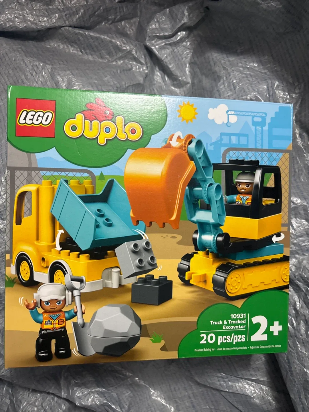 LEGO Duplo 10931 Truck & Tracked Excavator thumbnail