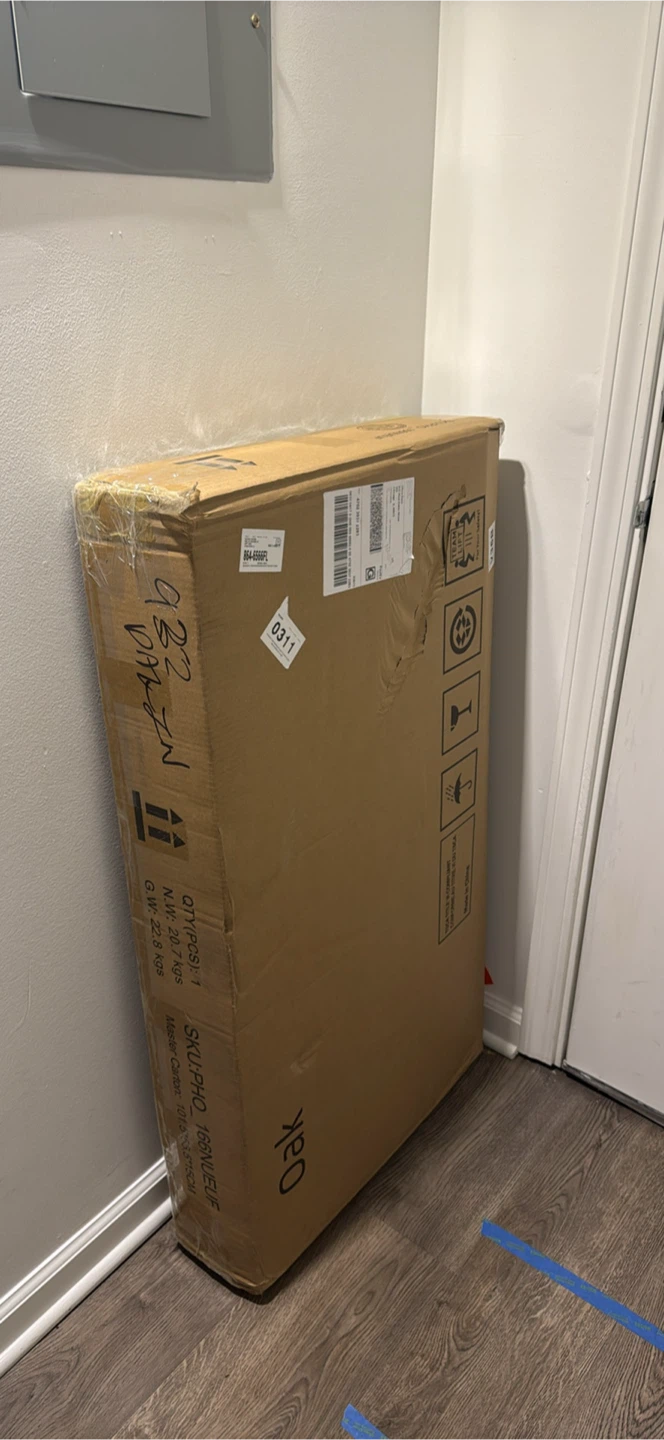 Trash cabinet tilt out single door with drawer - photo 2