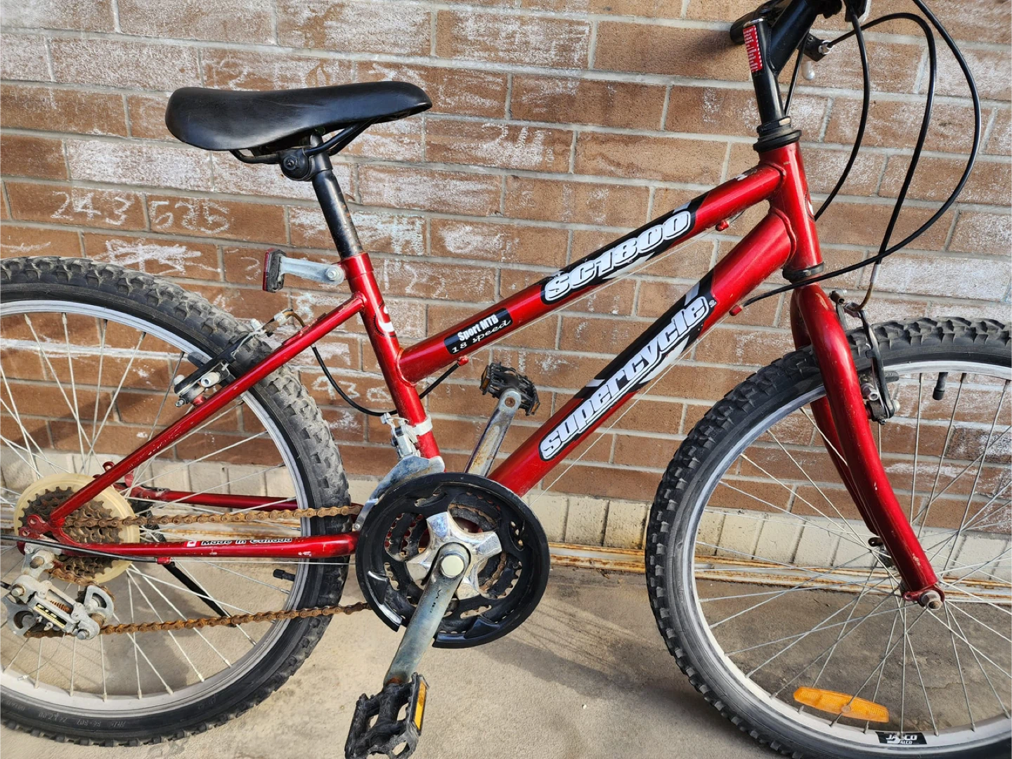 Supercycle SC1800 Mountain Bike - Red 🥕 - photo 2