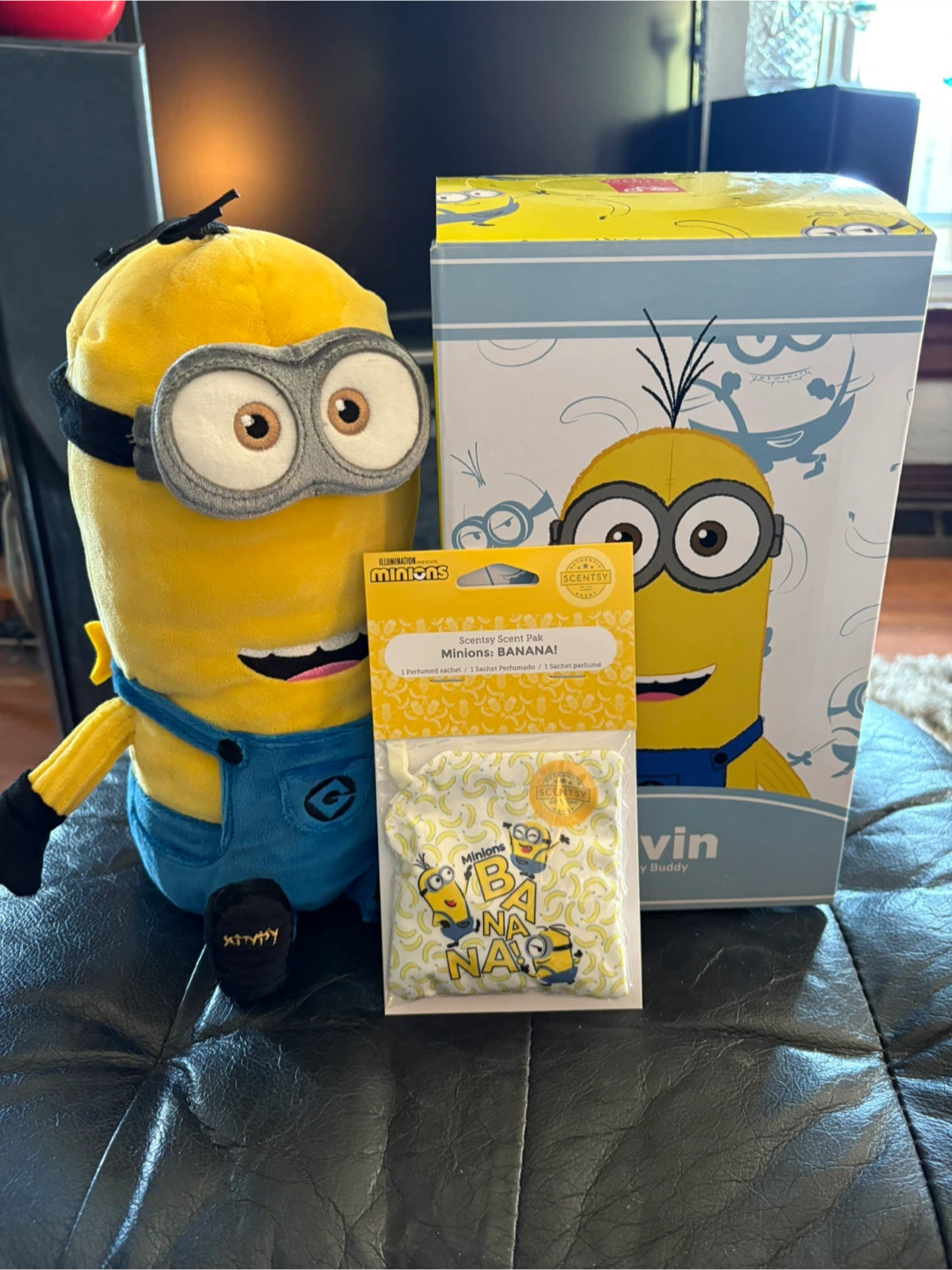 Scentsy Minions Kevin Buddy w/ Scent Pak