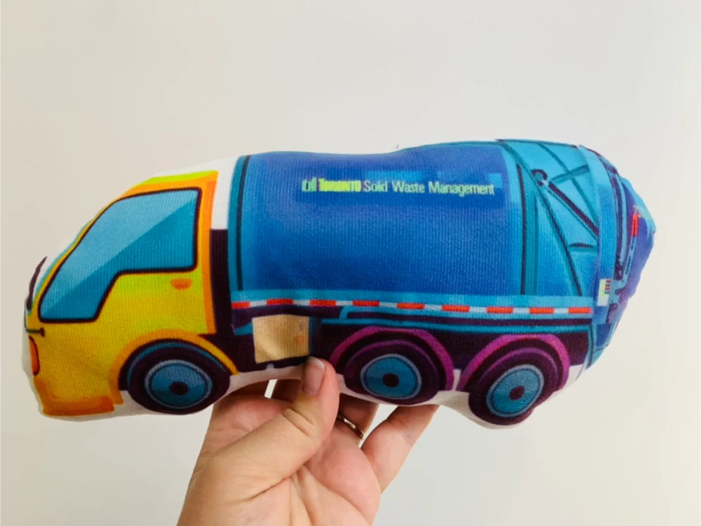City of Toronto Garbage Truck Plush Toy thumbnail