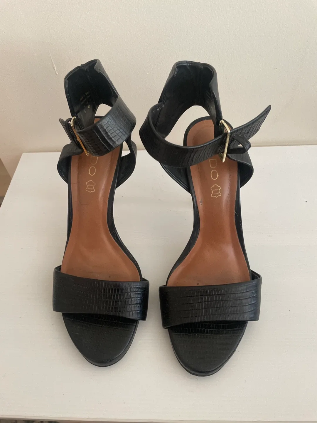 ALDO Black Heels Size 9 thumbnail