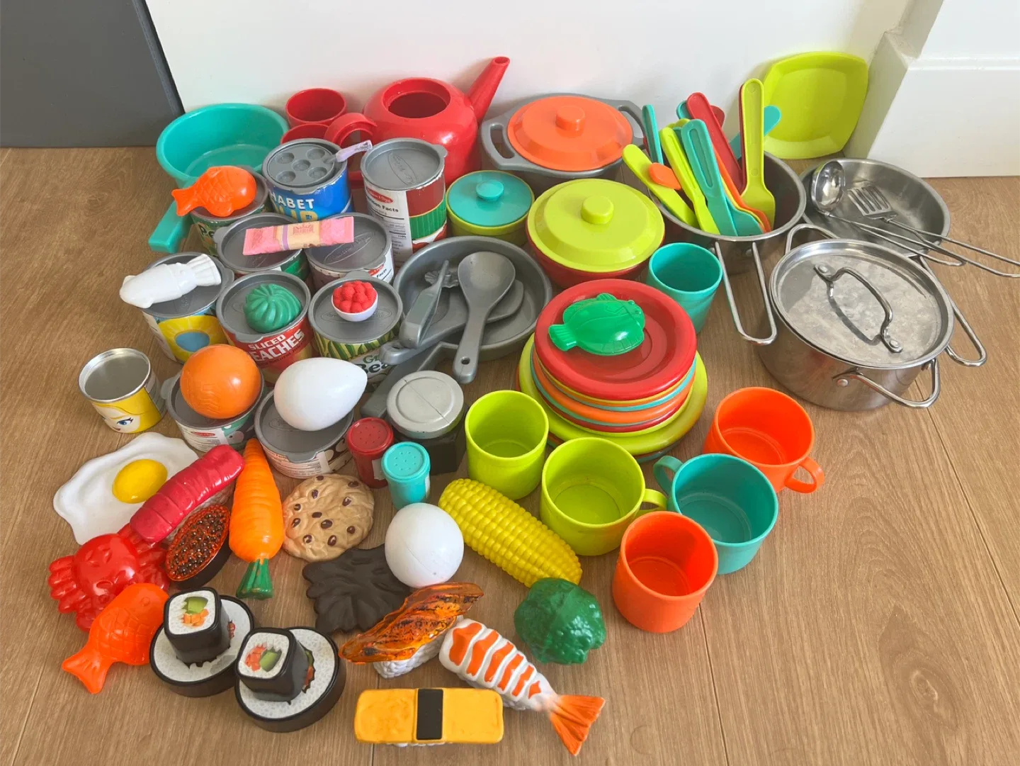 Toy Kitchen Food & Dishes Set thumbnail
