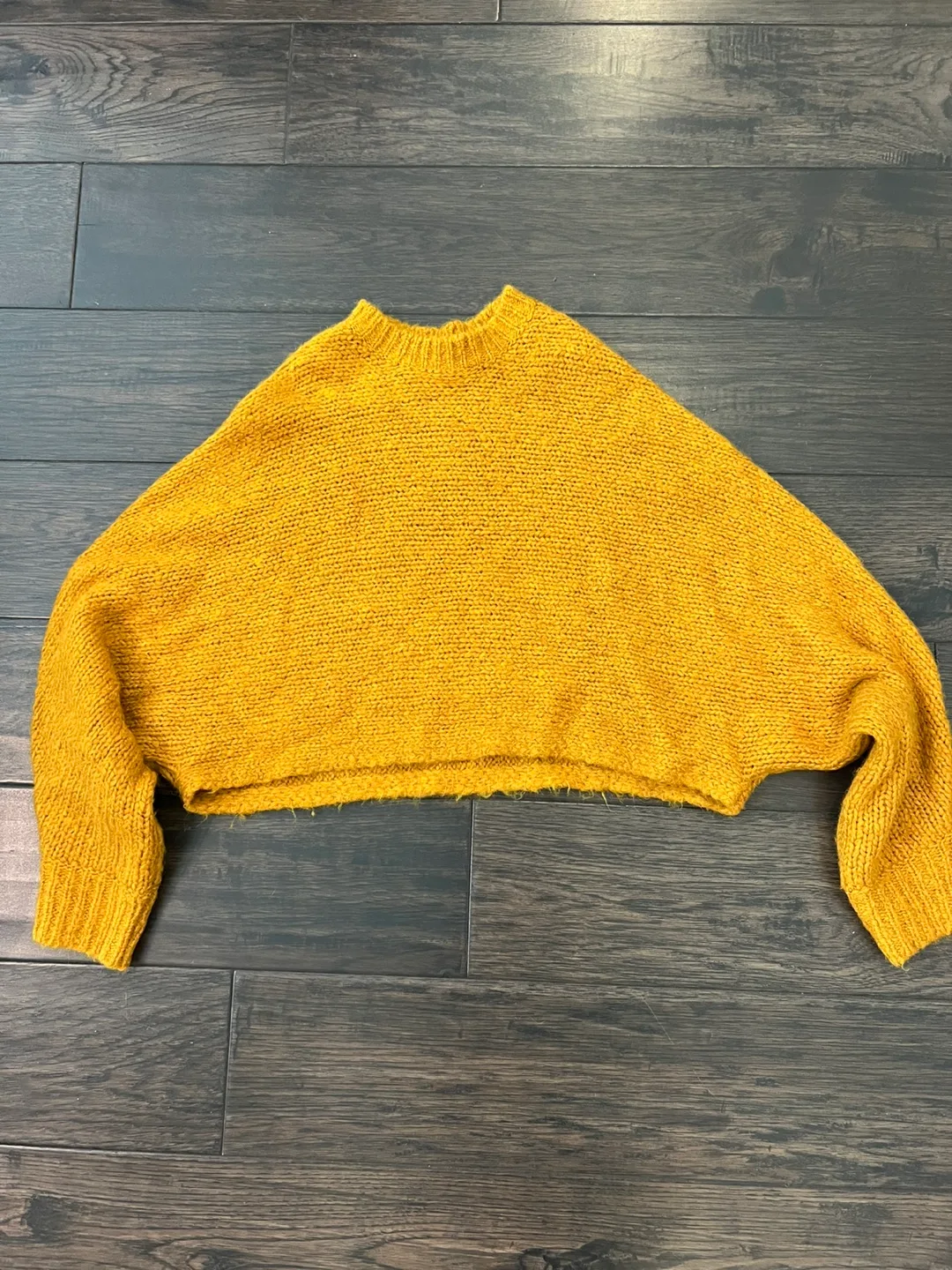 🥕Wilfred Free Gold Knit Sweater - Size S thumbnail