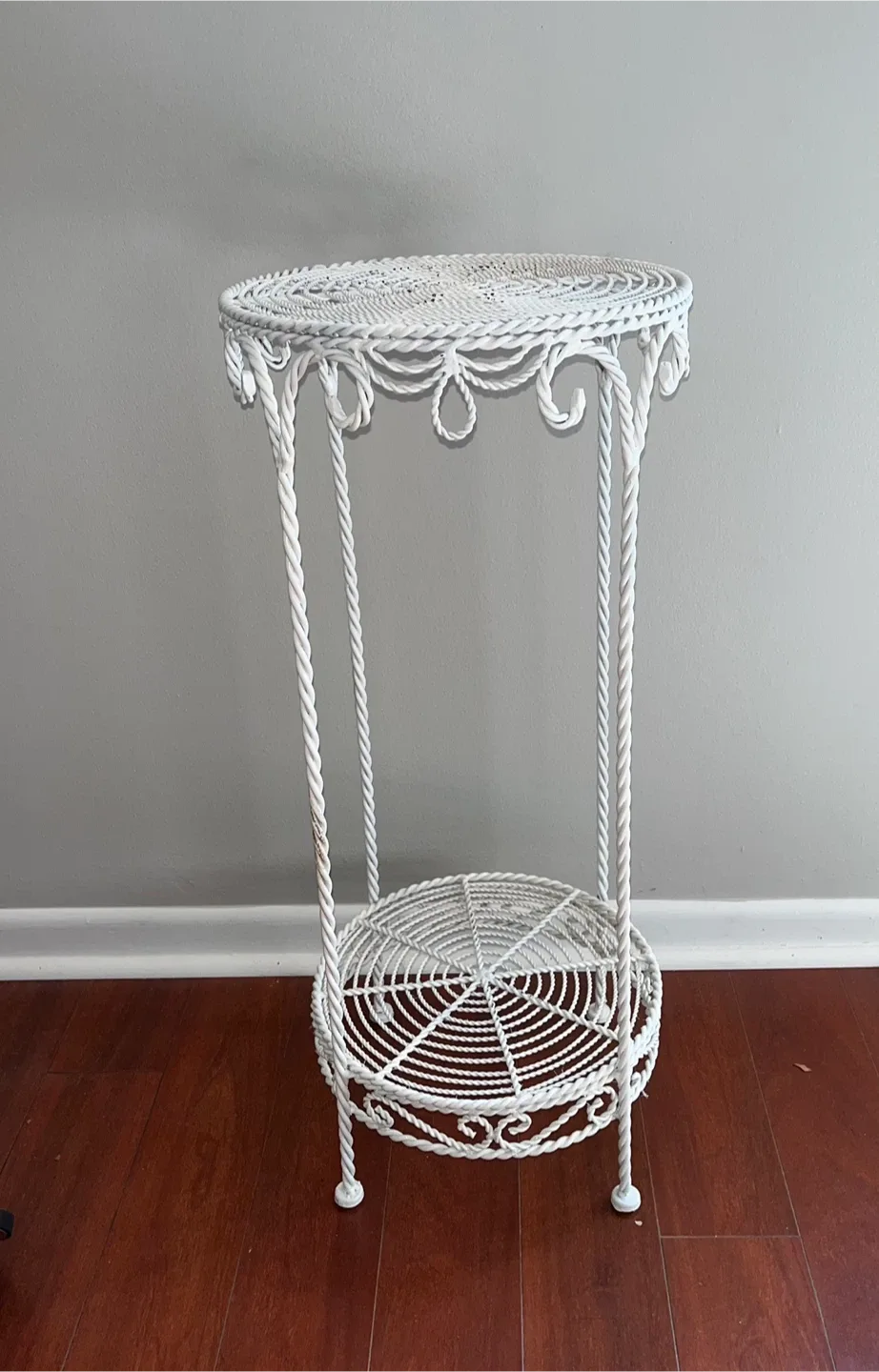 Wrought iron plant stand thumbnail
