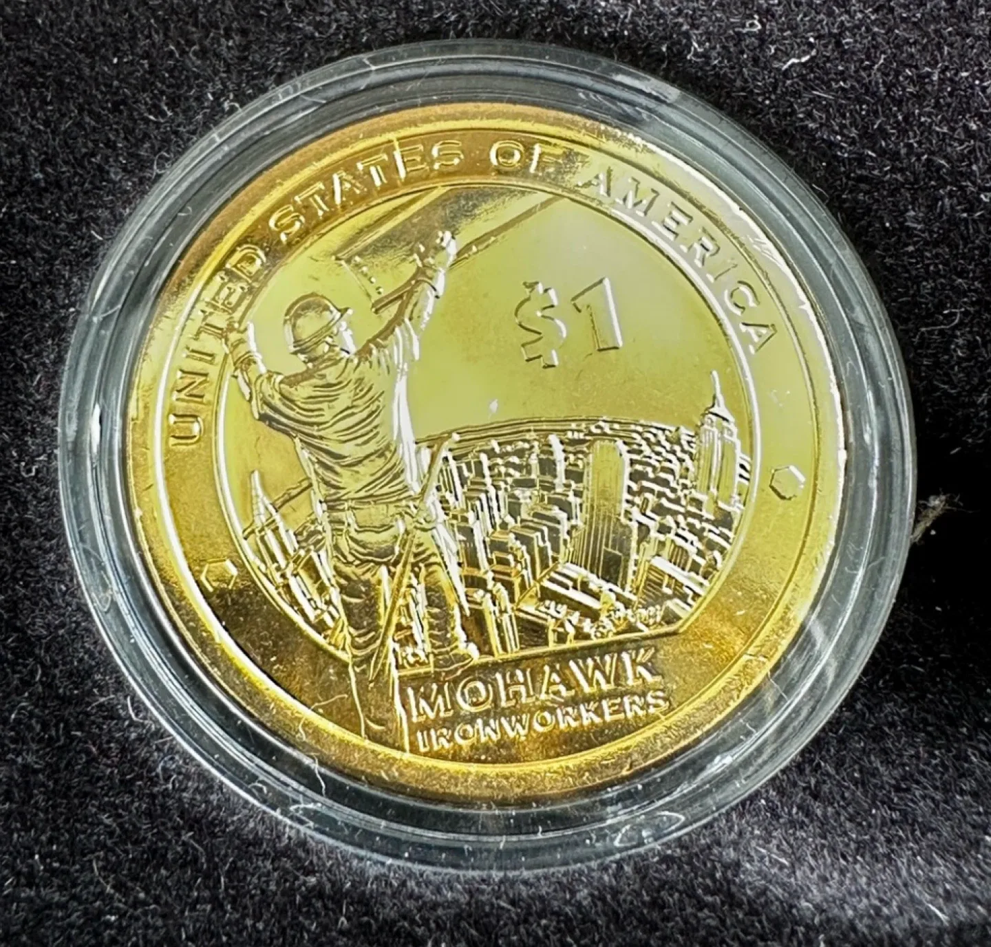 First Commemorative Mint Mohawk Coin image indicator(2)