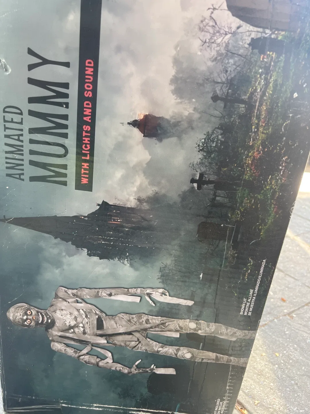 Animated Mummy with Lights and Sound image indicator(4)