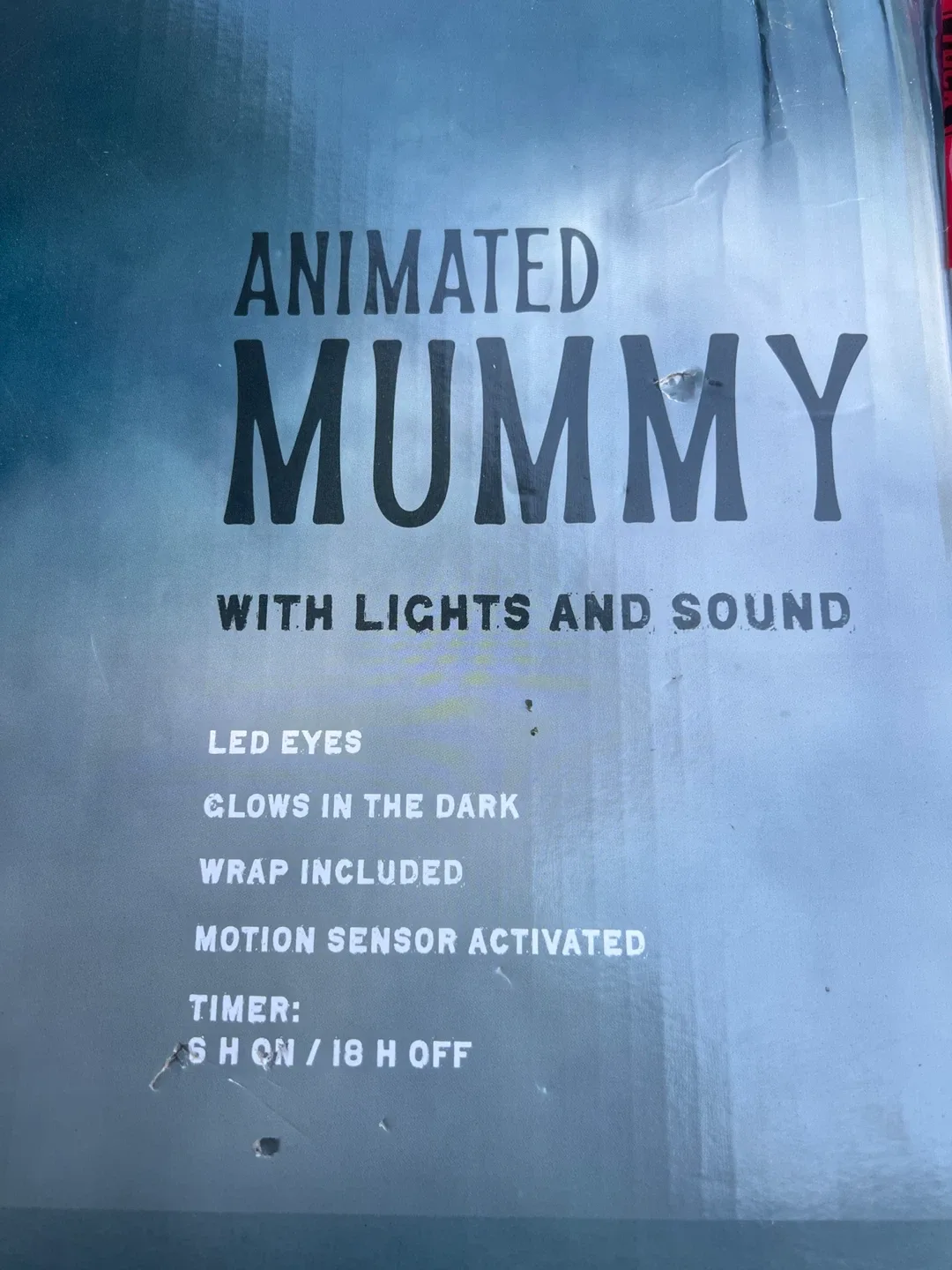 Animated Mummy with Lights and Sound image indicator(3)