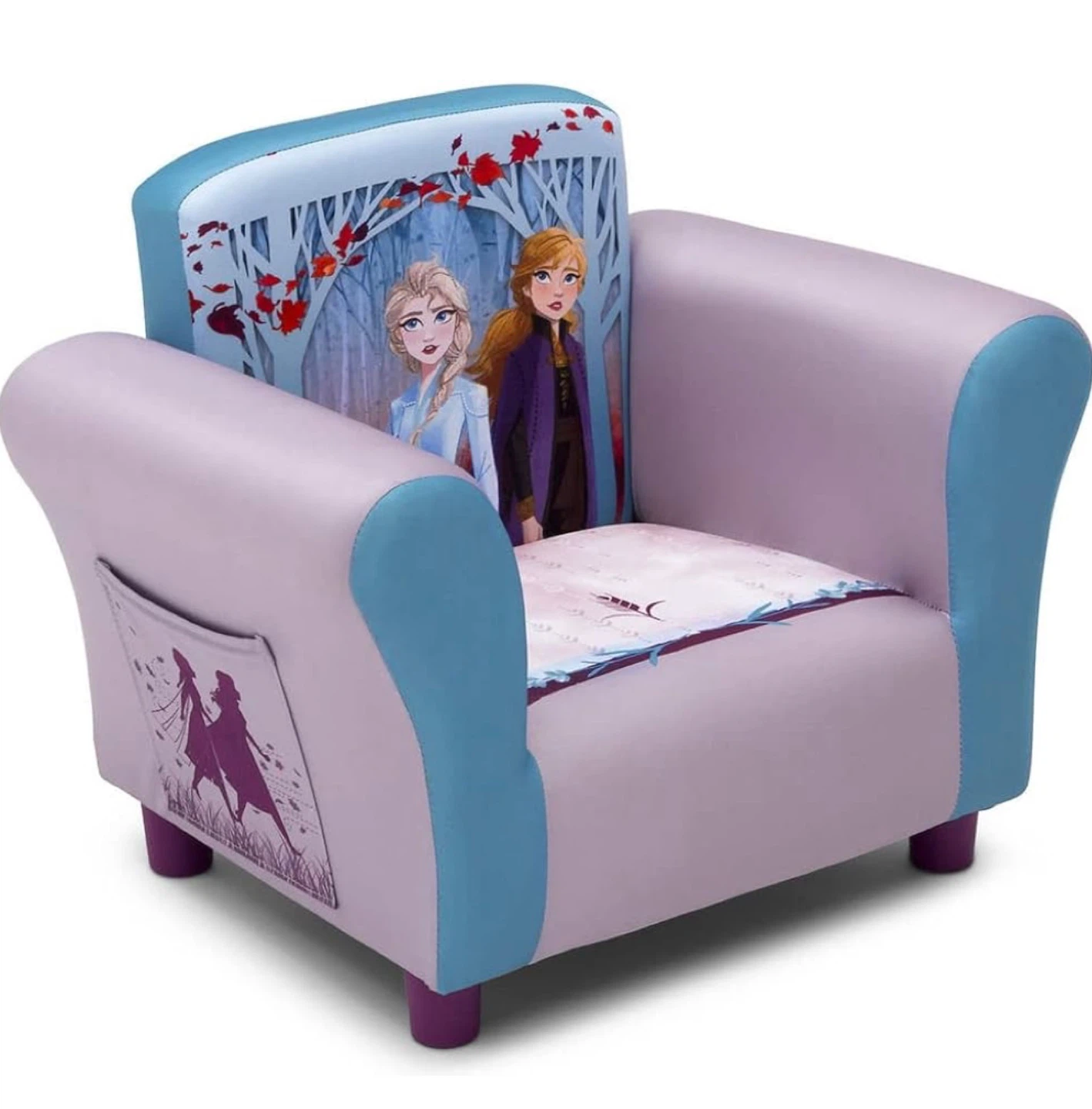NEW Delta Children Upholstered Chair, Disney Frozen II
