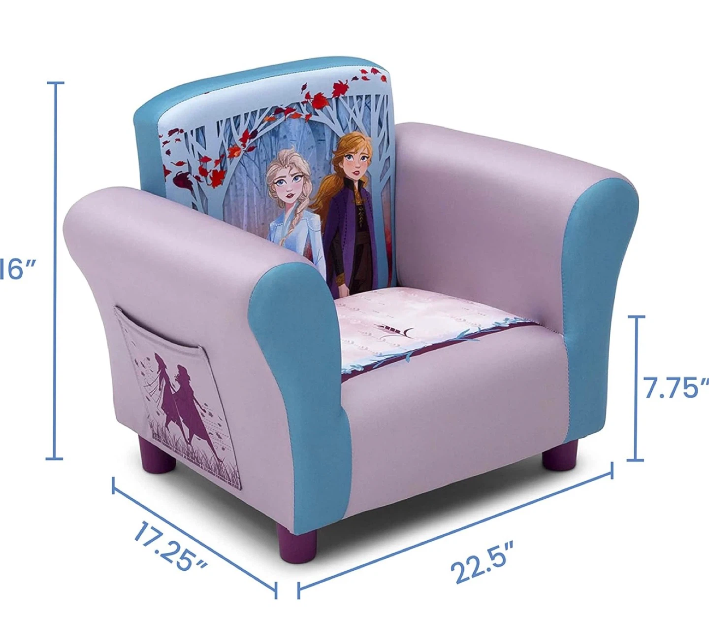 NEW Delta Children Upholstered Chair, Disney Frozen II - photo 3