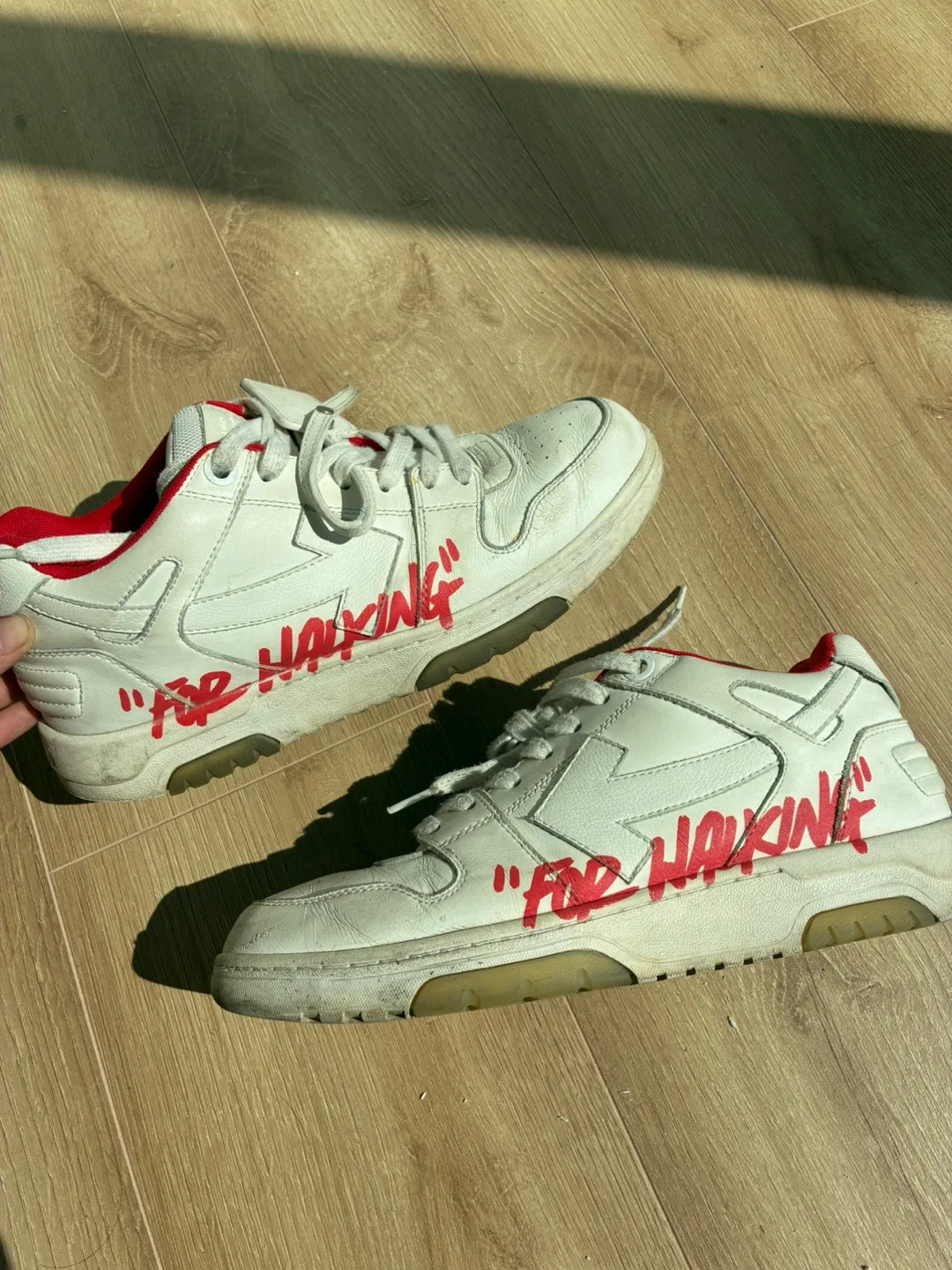 Off-White "For Walking” Sneakers 10 men thumbnail