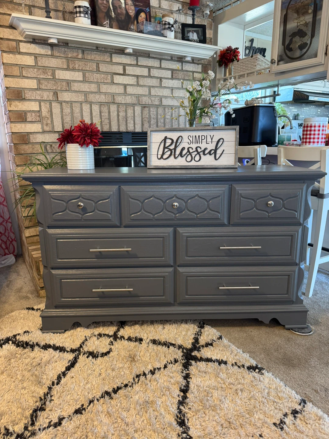 ✨✨BEAUTIFUL GRAY SOLID WOOD 7 DRAWER DRESSER ✨✨✨✨ - photo 5