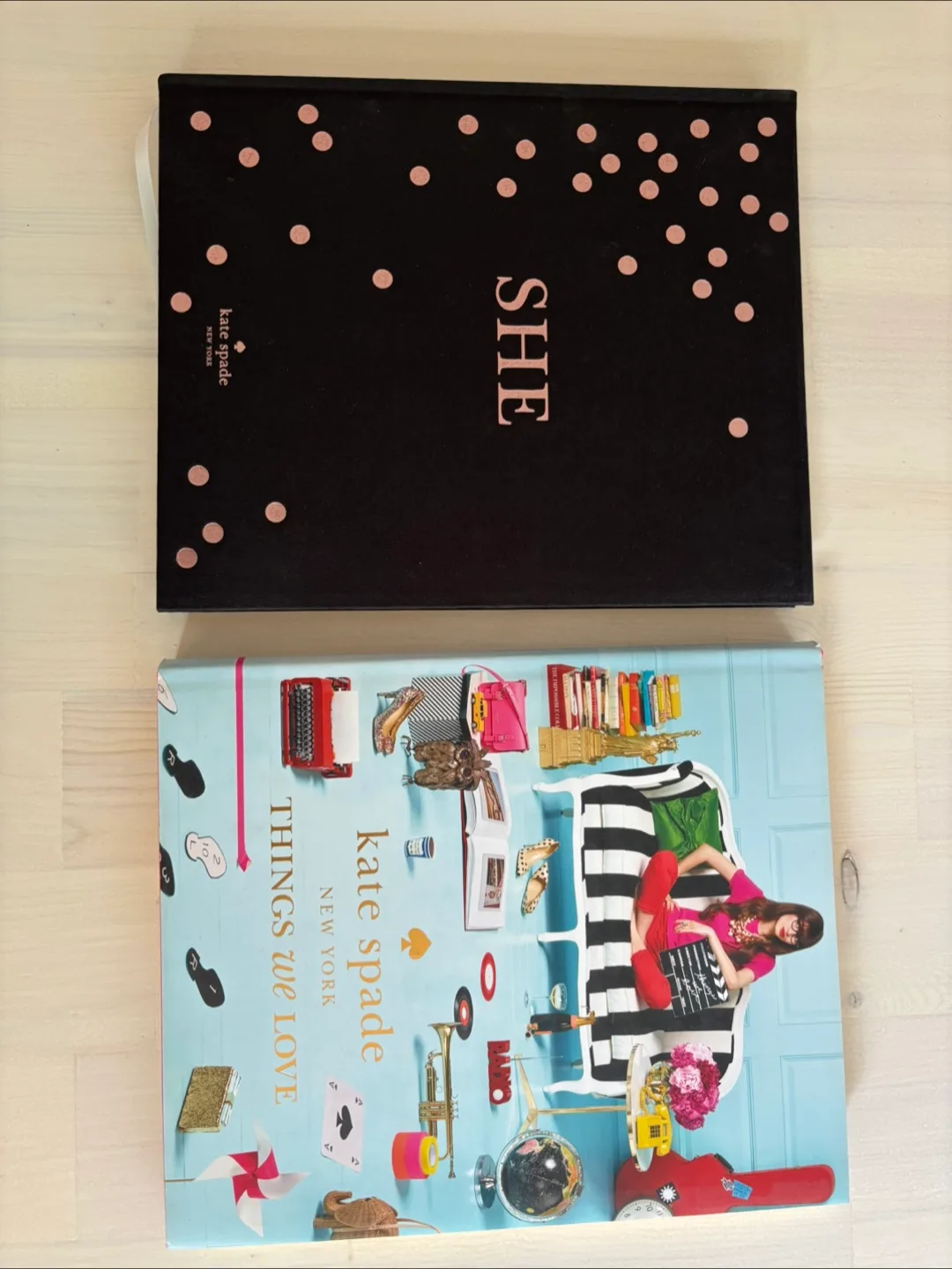 Kate spade large coffee table books