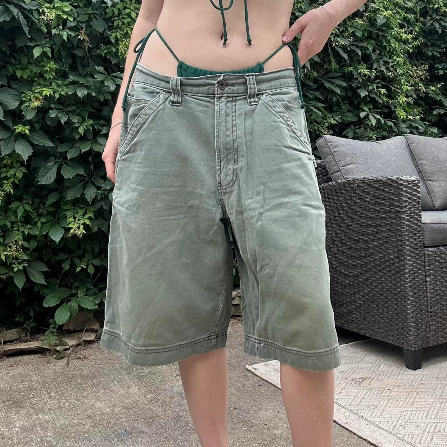 Green Carpenter Shorts image indicator(7)