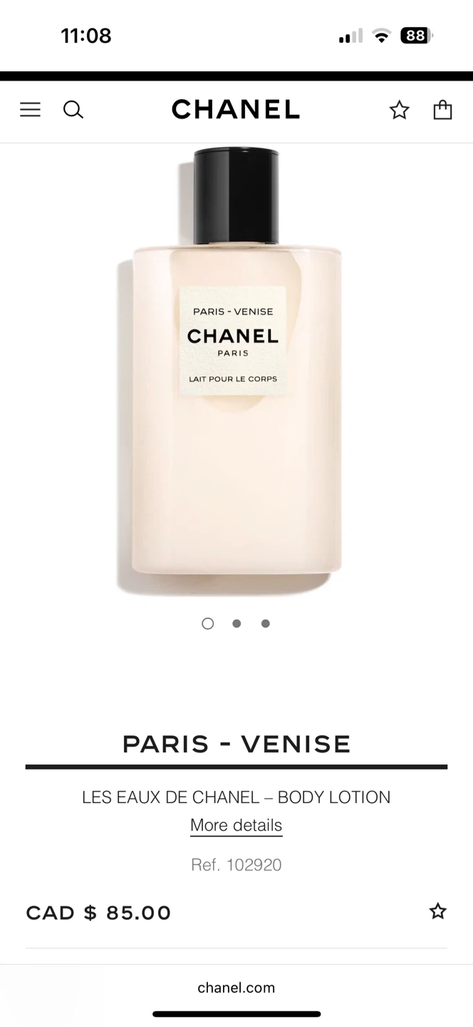 Chanel body lotion - photo 4