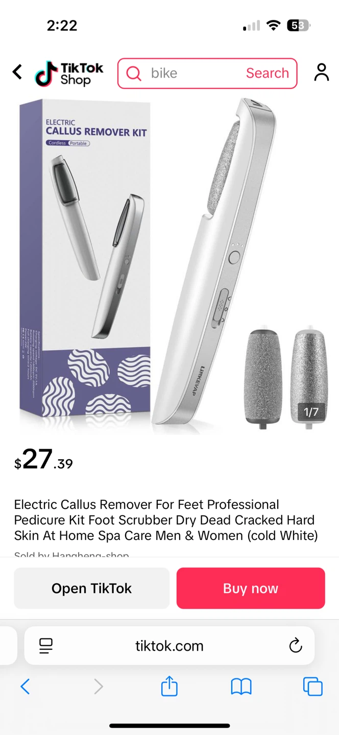 LIKEKEYAP Electric Callus Remover Kit - NEW - photo 3
