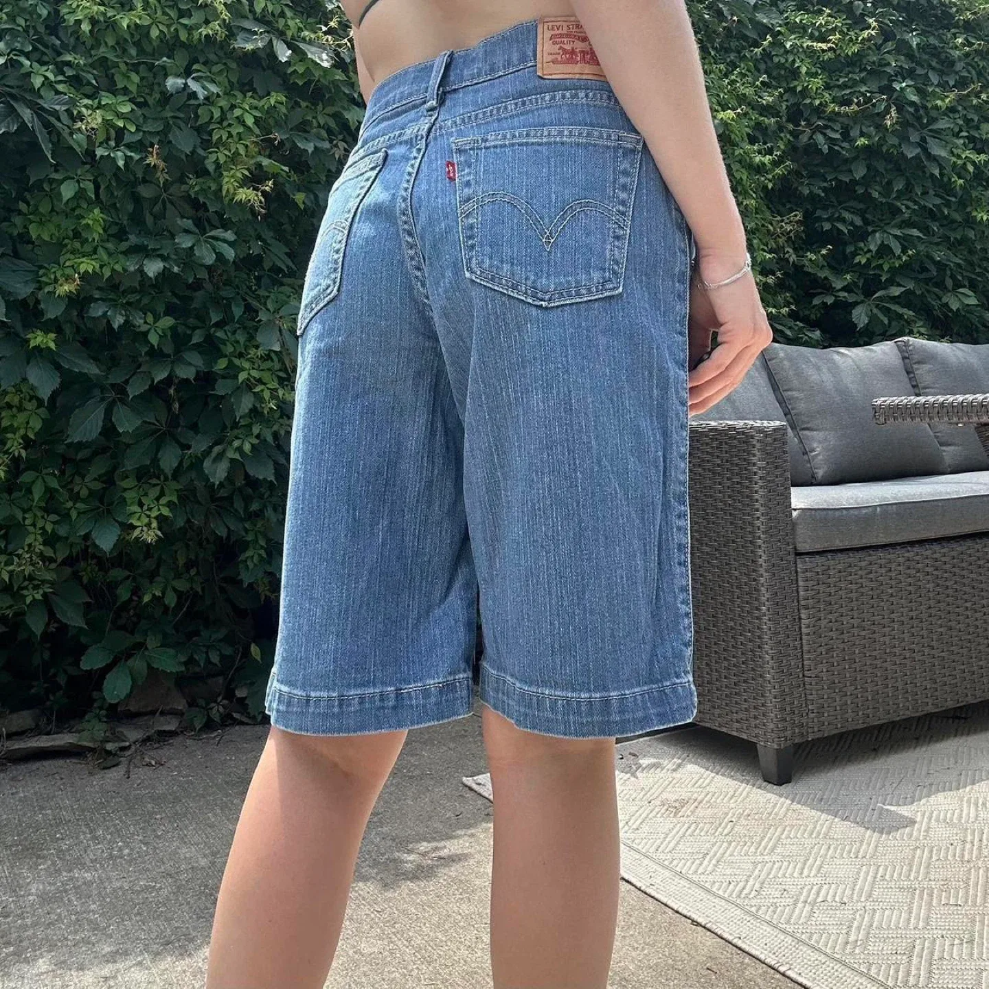 Levi's Denim Bermuda Shorts
