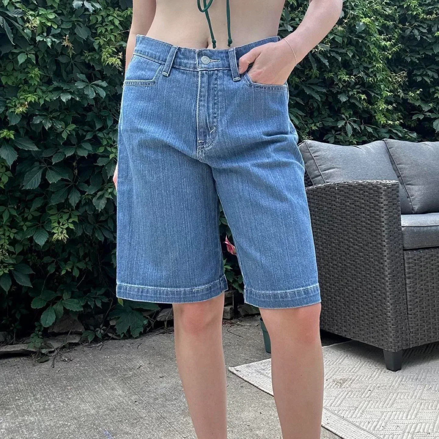 Levi's Denim Bermuda Shorts image indicator(5)