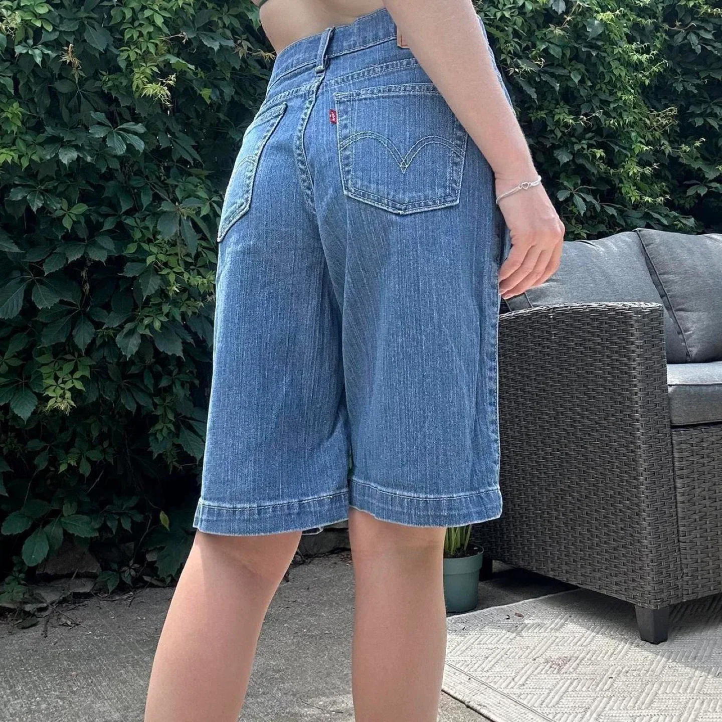 Levi's Denim Bermuda Shorts image indicator(7)