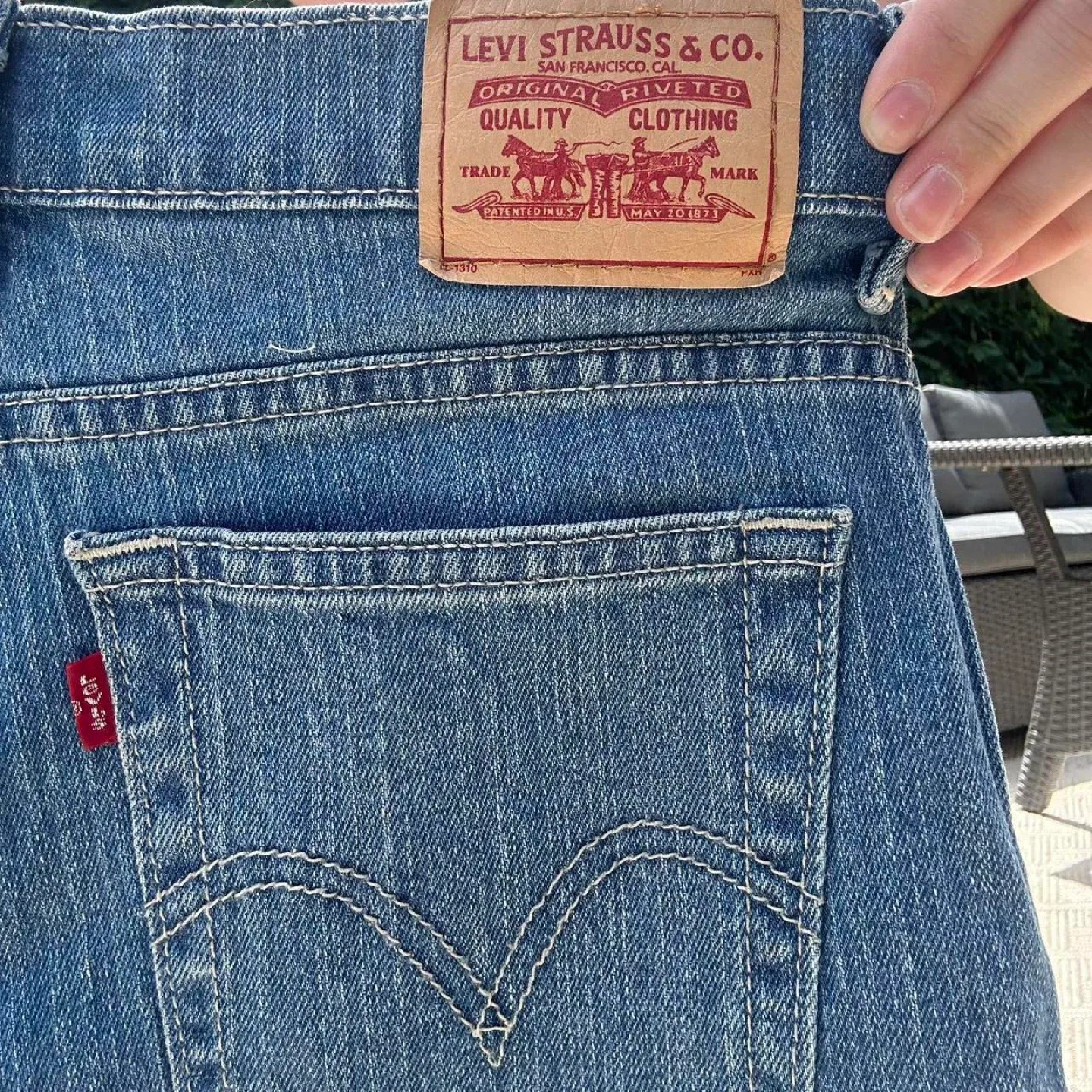 Levi's Denim Bermuda Shorts image indicator(8)