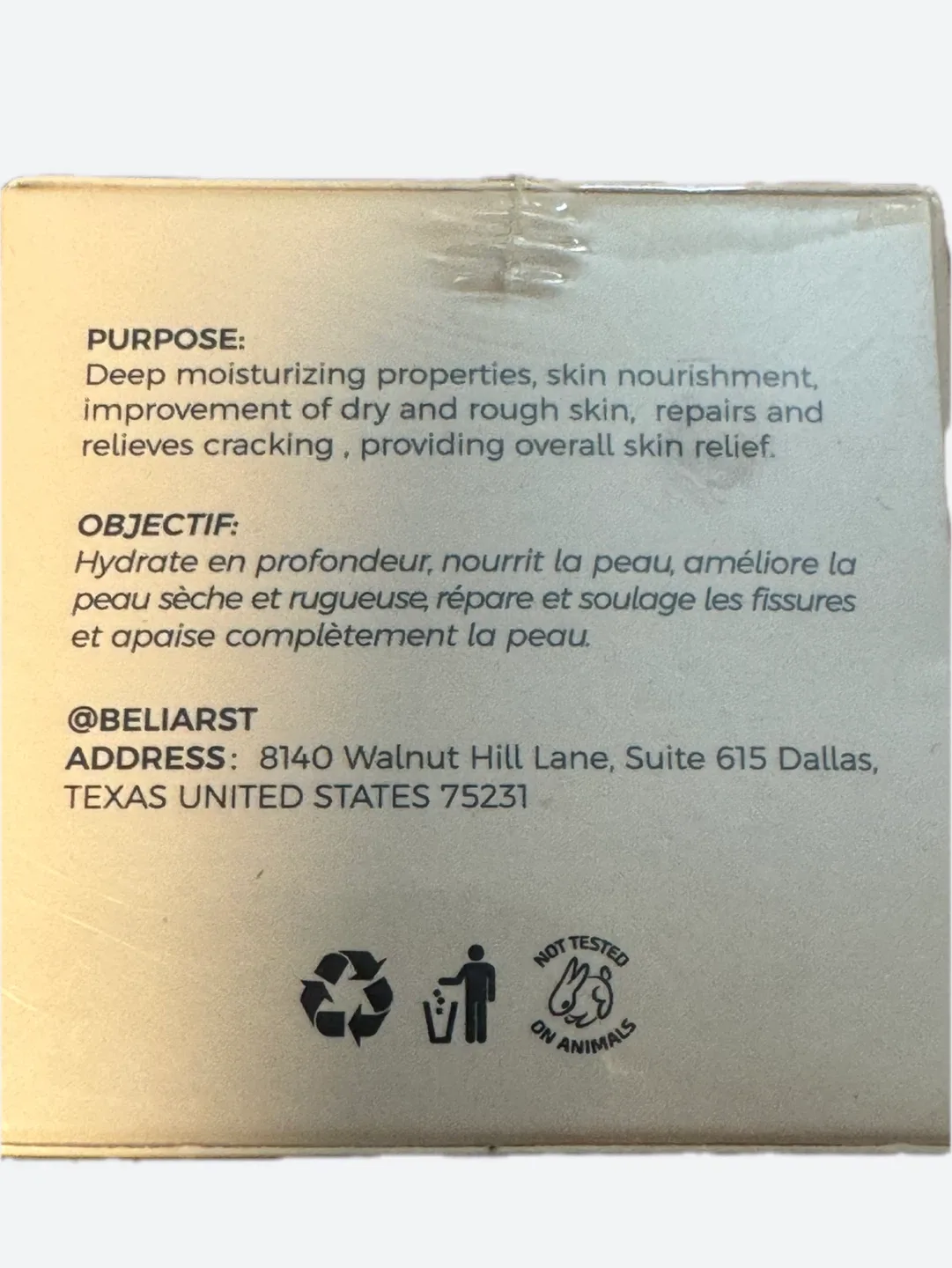 LAST 2 boxes- Beliarst Tallow Balm New! image indicator(9)