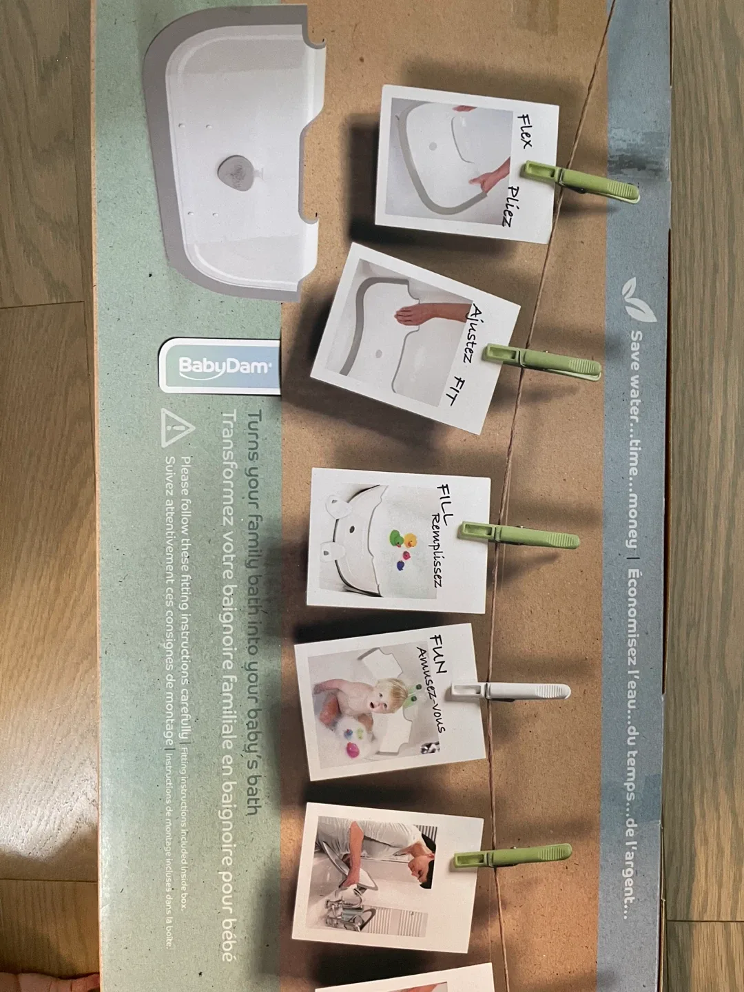 BabyDam Original Bathtub Water Barrier image indicator(2)