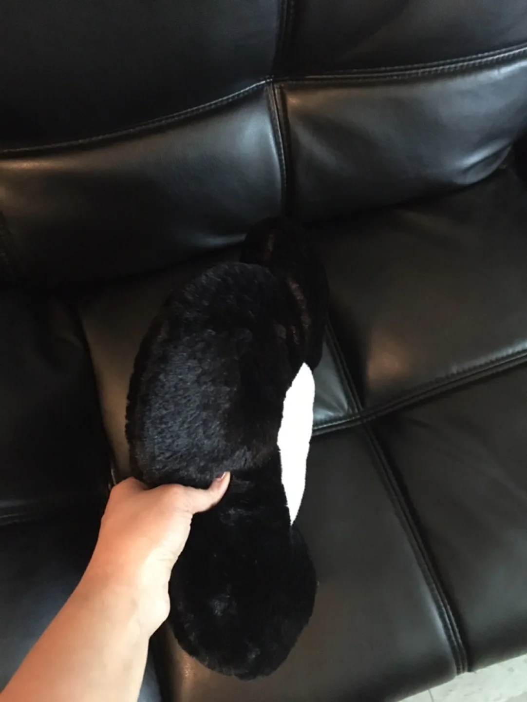 Flower Pillow - Black and White, 12 inches image indicator(6)