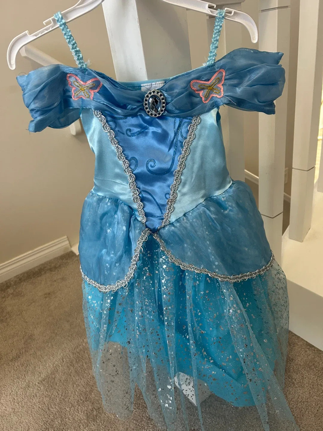 Blue Princess Dress /costume size 3-4T thumbnail