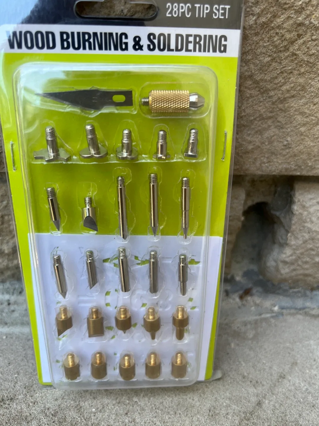 Wood Burning & Soldering 28PC Tip Set - New image indicator(2)