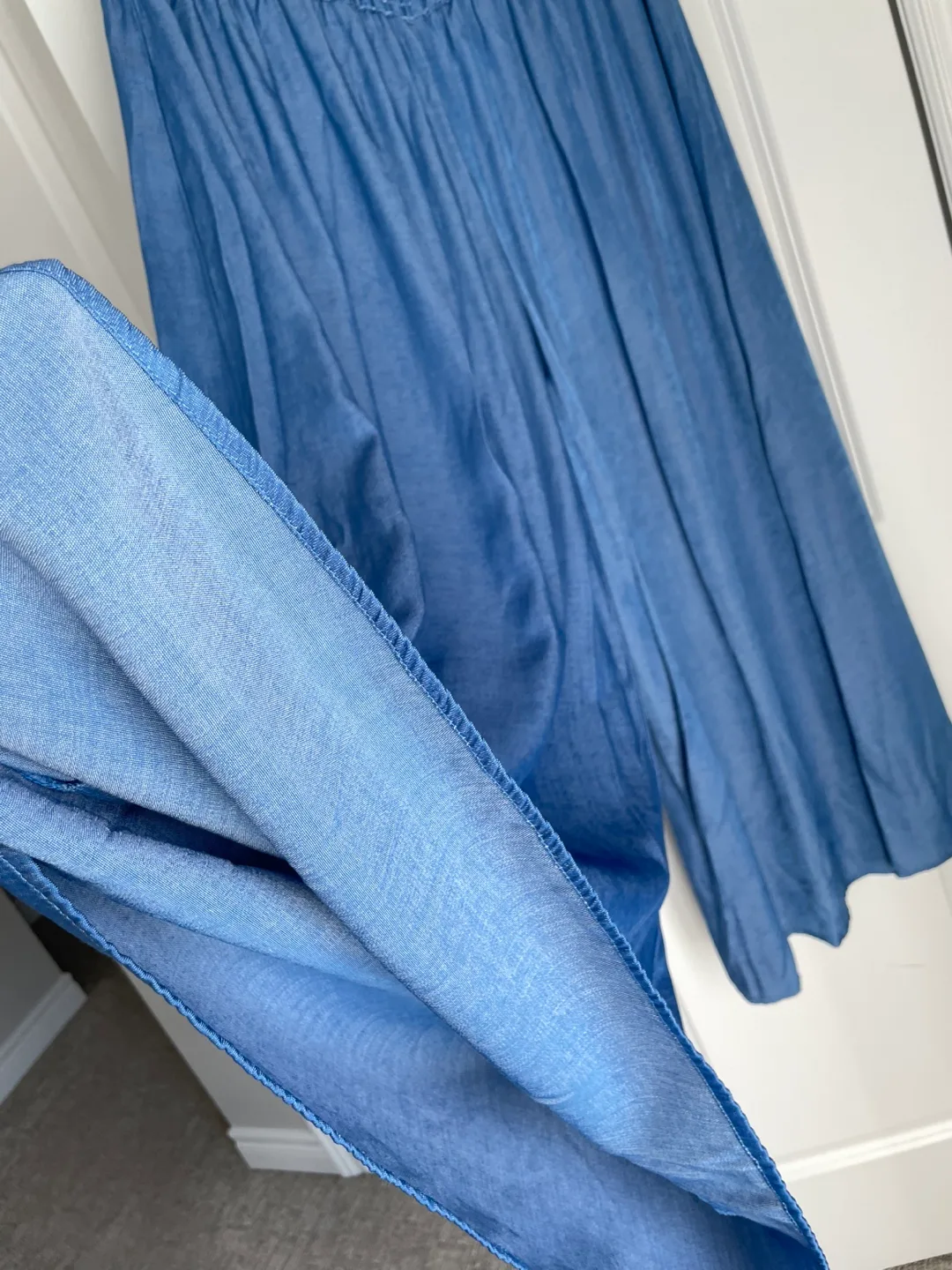 Blue Wide Leg Pants image indicator(6)