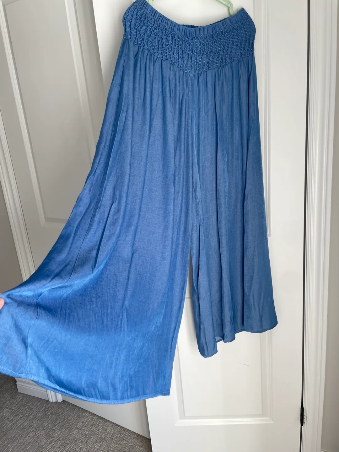 Blue Wide Leg Pants image indicator(3)