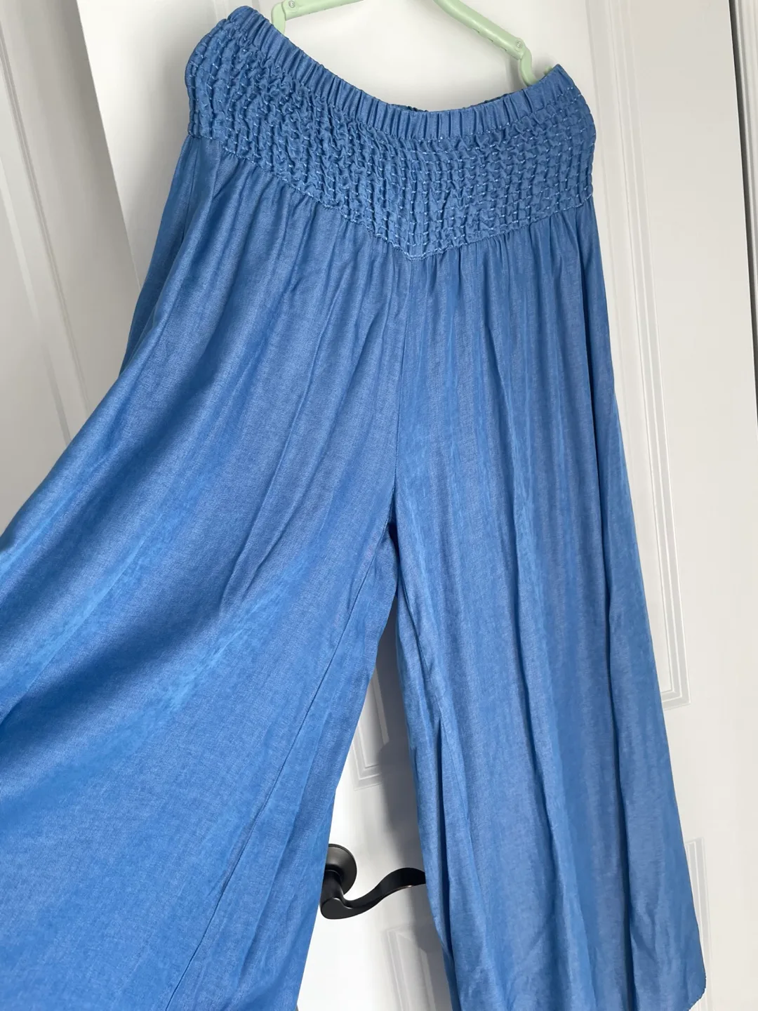 Blue Wide Leg Pants image indicator(4)