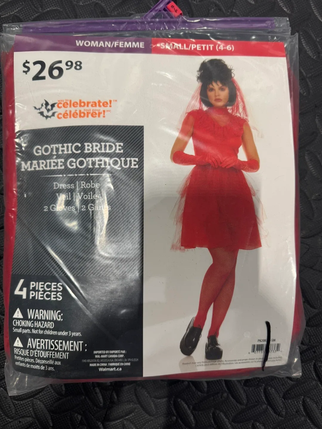 HALLOWEEN COSTUME- BEATLEJUICE GOTHIC BRIDE DRESS thumbnail