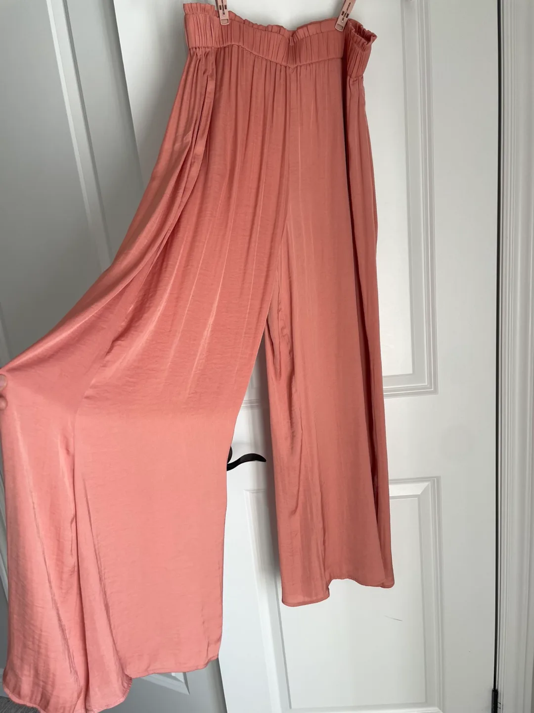 Zara Pink Wide Leg Pants - Size USAS MEX26 image indicator(3)